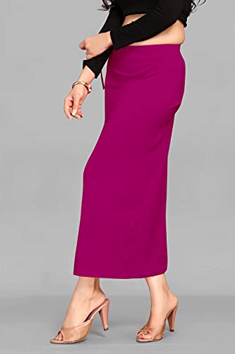 Image of Side Rope Saree Shapewear, Petticoat, Skirts for Women Polylycra Saree Shaper for Saree Dress