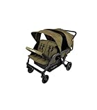 poussette 4 places familidoo Poussette 4 Places Familidoo Lidoo Lite Green Forest