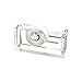 Kantek Clear Acrylic Office Tape Dispenser, Fits Standard 3/4