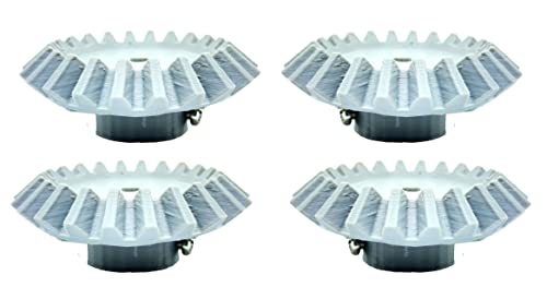 Image of INVENTO 4pcs 3D Printed Plastic Bevel Gear 22 Teeth (58mm dia), 10mm Width, 8mm hole, 2.5 Module for DIY Projects