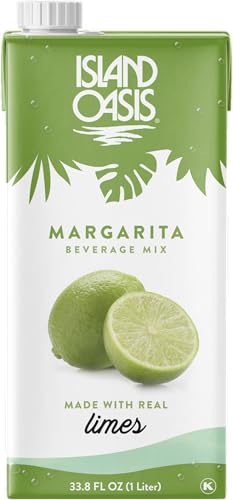 Island Oasis Margarita Beverage Mix with Real Lime, 1 Liter