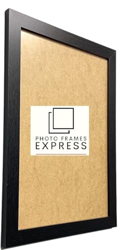Picture Frame, 75 x 50 cm, Black, Poster Frame, Wall Hanging, Display In Landscape & Portrait with Perspex Sheet, 750 x 500 mm - Image 6
