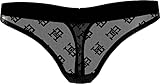 Tommy Hilfiger Mesh Tong UW0UW04031BDS Unterhose in schwarz (S)
