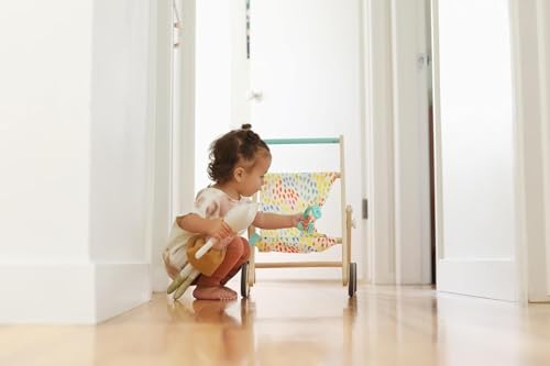 LOVEVERY | The Buddy Stroller | Wooden Toy Doll Stroller for Pretend Play, Ages 12 Months+ by Lovevery - Image 4