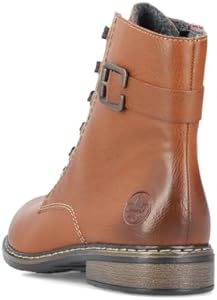 Rieker 71242 enkellaarsjes voor dames, blauw, 41 EU : Rieker