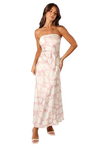 Image of Petal & Pup Women's Gemma Strapless Maxi Dress