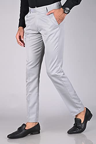 Image of Formal Pants for Men | Men's Slim fit Formal Pant Combo | Non Stretchable Trouser | Office wear Trousers