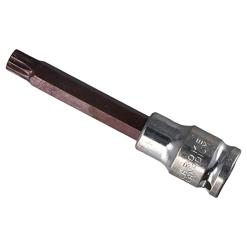 Urjumpea M10 (10mm) Triple Square Spline Bit Socket, S2 Steel Bits CR-V Sockets 4