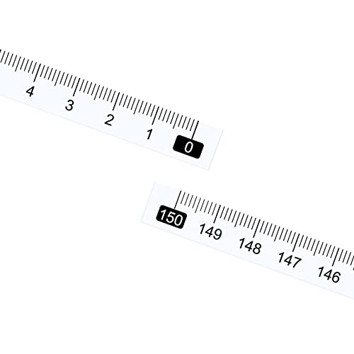Cinta Métrica Adhesiva 150 cm con Lectura de Derecha a Izquierda miniatura 1