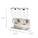 Dispensador de cereales doble comercial Imagen de Dispensador de cereales doble comercial