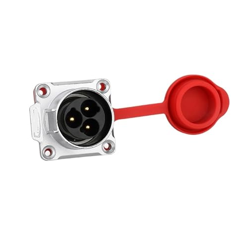 Connecteur LP24 pour écran LED câble alimentation 3 broches femelle bride 25A