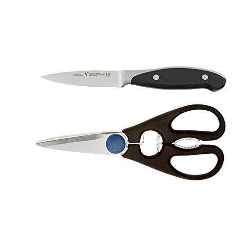 J.A. Henckels International Forged Synergy 3-Inch Paring Knife with Kitchen Shears