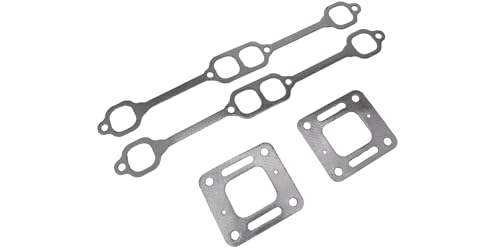 Guiyint Exhaust Manifold Gasket Kit for Mercruiser 5.0L