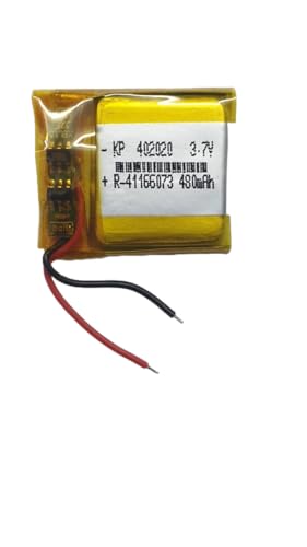 Image of KP Original-402020 3.7V 450Mah rechargeble Battery for W26, W26+ Smart Watch, Bluetooth Speaker, DIY, Toys, Robotics, 450 mAh Battery