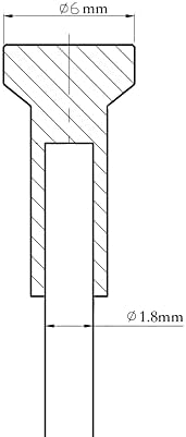 Four T-end Stainless Steel/Nylon Cables for Picture Hanging Systems (Stainless Steel, 59in)