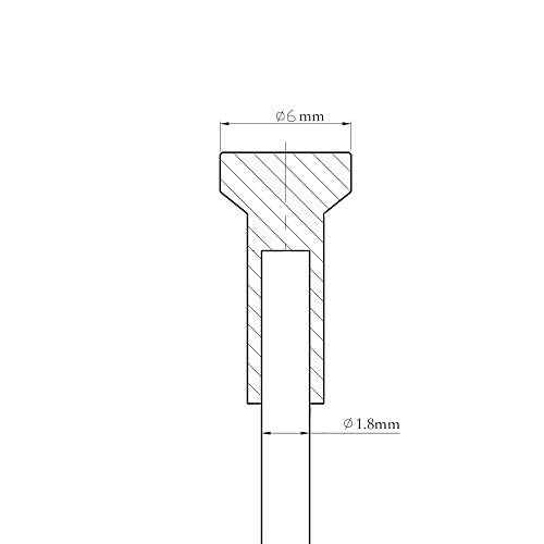 Four T-end Stainless Steel/Nylon Cables for Picture Hanging Systems (Stainless Steel, 59in)
