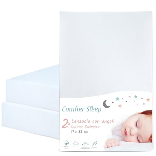 COMPATIBILI CON NAVICELLE – perfette anche come lenzuola navicella neonato.