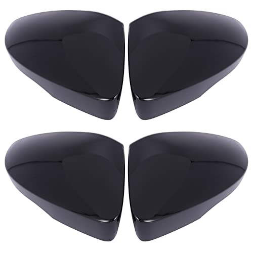 Capuchons de rétroviseurs latéraux Mk3 A7 5E pour réparer et relooker en noir brillant 2 paires