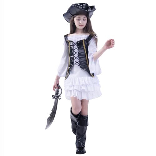 Disfraz Pirata para Niñas Halloween miniatura 6