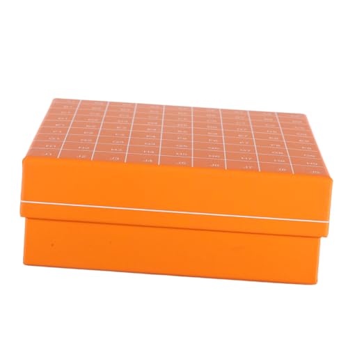 Zerodeko - Zerodeko Compartment Test Tube Freezing Box Storage Box for Laboratory Test Tubes Rack Airtight Sealing