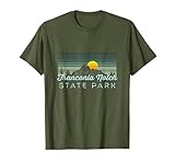Franconia Notch State Park Retro Clothes & Gear - Souvenir T-Shirt