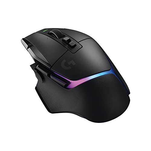 Logitech G G502 X Plus Lightspeed Ratón inalámbrico RGB para Gaming – Ratón óptico con interruptores híbridos LIGHTFORCE, LIGHTSYNC RGB, Sensor Hero 25K, Compatible con PC – macOS/Windows – Negro