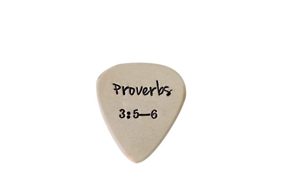 Bible Verse Christian Gift Guitar Pick Church Band
