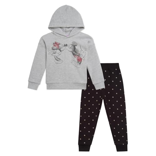 Image of Disney Girls' Fleece Hoodie and Jogger Set for Baby & Kids
