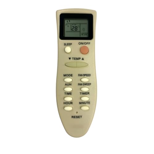 Image of Upix AC Remote No. 43 (No Backlight), Compatible /Replacement for Voltas AC Remote (Exactly Same Remote Will Only Work)