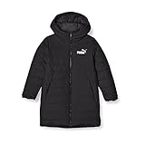 [プーマ] 撥水 防風 保湿 アウター ロング丈 ESS パデッド コート672677 キッズ 23年秋冬カラー ブラック(01) 160