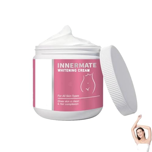 Intimate Area Skin Whitening Cream, Underarm Whitening Cream, Skin Lightening Cream, Korean Skin Care for Armpits, Knees, Inner Thighs, Bikini, Smoothing, Non-Greasy for Daily Use (1PC, 100g)
