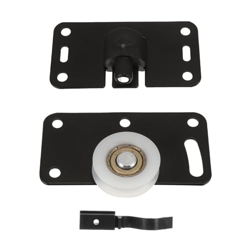 ARTIBETTER 1 Conjunto De Polia Para Porta Deslizante Rolo De Porta Deslizante De Plástico Hardware P