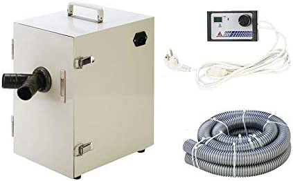 Dalaman view of the ZGOOD JT-26B Dust Collector showing the filter and dust bag compartment.