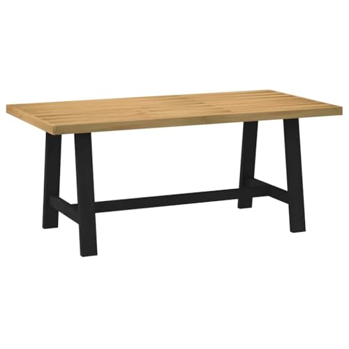 Table à manger 180 x 90 cm peu encombrant, pin massif de qualité - 6
