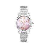 Philip Watch Orologio Donna, Solo tempo, Analogico, 32 mm, Collezione GRACE, Quadrante Rosa Mop - R8253208528