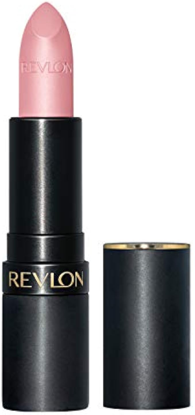 Lipstick by Revlon, Super Lustrous The Luscious Mattes Lip Stick, High Impact with Moisturizing Velvety Formula, Matte Finish, 015 Make it Pink, 0.74 Oz