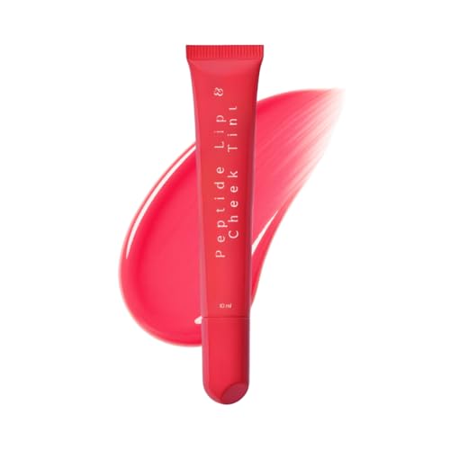 Bajajbeautyshop Super Stay Lip Tint. Lip and Cheek Color Matte Finish, 12Hr Stay, Multi Use, Comfortable Long wear formula, Buildable. (Guava Red, Regular)