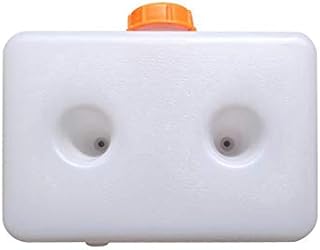 SANON 5L Plastic Fuel Tank Air Parking Heater Gasoline Oil Water Tank White for Truck Caravan