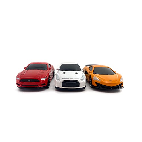 Set de 6 autos miniatura metálicos escala 1:64 miniatura 6