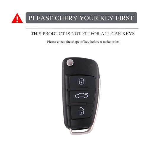 Coque clé Audi pour éviter les rayures et l'usure des boutons de télécommande A3 Q5