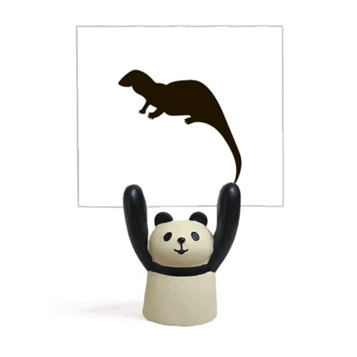 Support mémo panda noir idée cadeau originale pour collègue