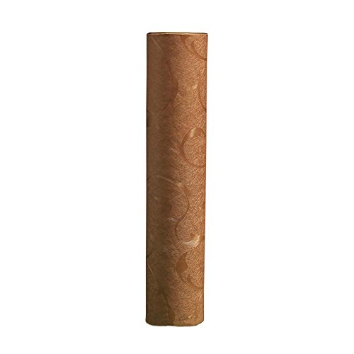 Boîte calligraphie et peinture marron 42cm, étui rangement pour dessin art et rouleau