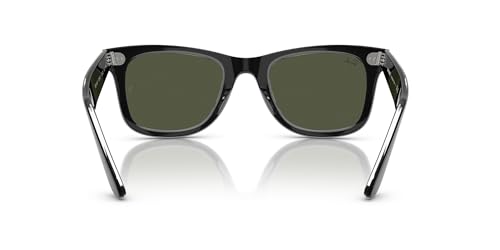 Image of Ray-Ban Rb2140f Original Wayfarer Low Bridge Fit Square Sunglasses for Men for Women