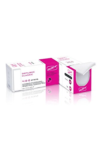 DEPILEVE COMPLEMENTOS PAPEL DEPILATORIO PAPEL CORPORAL DEPILBOX 400 tiras (23 x 7,5 cm tira)