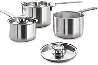 Robert Welch Campden Cookware Saucepan Set, 3 Piece
