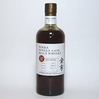 ニッカ 余市 シングルカスクモルト 10年 Amazon.co.jp: ニッカ シングルカスクモルトウイスキー 余市10年