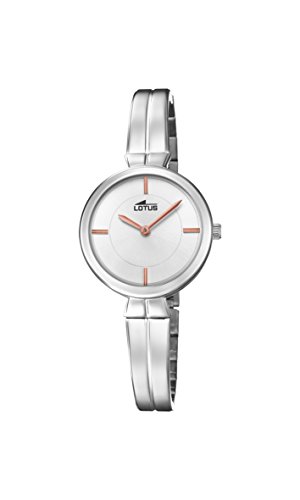 Lotus Watches Reloj Análogo clásico para Mujer de Cuarzo con Correa en Acero Inoxidable 18439/1 Cover