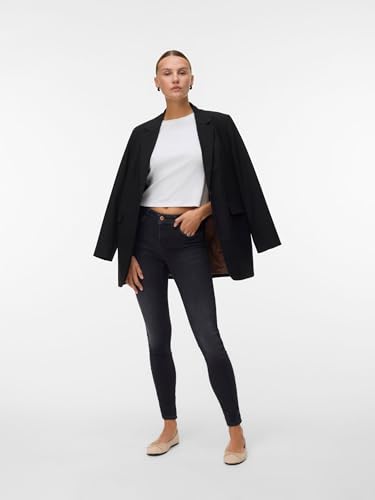 VERO MODA Female Slim Fit Jeans VMLUX Mid Rise Slim Fit Jeans – Ansicht 2