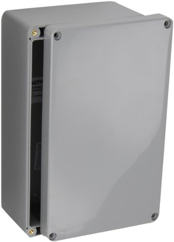 Bud Industries Pn-1334-Dg Abs Nema 4X Indoor Box 7.97" L X 4.72" W X 2.95" H, Gray #TOP25