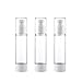 Produktbild 3 Stück 50ml Leeren Klar Vakuum Kunststoff Lotions Flaschen Lotionspender Kosmetik Behälter mit Pumpe für Creme ätherisches Öl Toner Flüssigseife